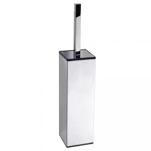 Bemeta Via álló WC kefe 80x400x80 mm, króm 135913091