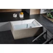 Polysan Dupla akril kád 180x120 cm, fehér 13611