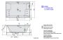 Polysan dupla akril kád Hidro rendszerrel 180x120x54 cm, fehér 13611H