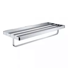   Bemeta Solo fali törölközőtartó polc 600x108x255 mm, króm 139105262