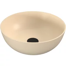   Sapho Polysan öntött márvány mosdótál 39 cm, matt bézs 14337.81