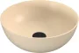 Sapho Polysan öntött márvány mosdótál 39 cm, matt bézs 14337.81