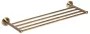 Bemeta Retro fali törölközőtartó polc 665x65x225 mm, bronz kivitelben