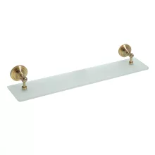 Bemeta Retro fali üvegpolc 600x87x120 mm, bronz 144102247