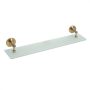 Bemeta Retro fali üvegpolc 600x87x120 mm, bronz 144102247