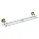 Bemeta Retro Üvegpolc 600x90x125 mm, króm/arany 144202268