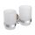 Bemeta Retro dupla fali pohártartó 175x95x90 mm, króm/arany 144210028