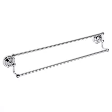   Bemeta Retro dupla törölközőtartó 665x125x115 mm, króm 144304232