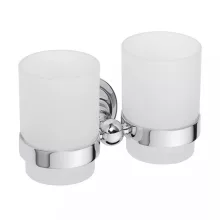   Bemeta Retro dupla pohártartó 160x95x90 mm, króm 144310022