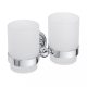 Bemeta Retro dupla pohártartó 160x95x90 mm, króm 144310022