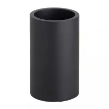   Bemeta Gamma fogkefetartó 72x120x72 mm, matt fekete 145611320