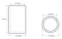 Bemeta Gamma fogkefetartó 72x120x72 mm, matt fehér kivitelben