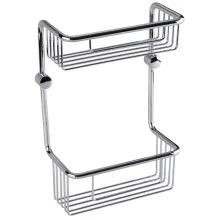 Bemeta Cytro dupla polc zuhanyzóba 220x320x116 mm, króm kivitelben
