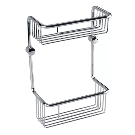 Bemeta Cytro dupla polc zuhanyzóba 220x320x116 mm, króm 146208182