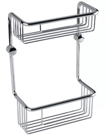 Bemeta Cytro dupla polc zuhanyzóba 220x320x116 mm, króm kivitelben
