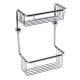Bemeta Cytro dupla polc zuhanyzóba 220x320x116 mm, króm 146208182