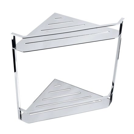 Bemeta Cytro dupla sarok szappantartó 340x365x205 mm, króm 146208202