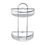 Bemeta Cytro dupla sarok szappantartó 275x485x155 mm, króm 146208242