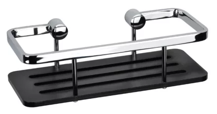Bemeta Cytro Zuhanypolc 250x110x78 mm, króm/fekete kivitelben
