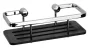 Bemeta Cytro Zuhanypolc 250x110x78 mm, króm/fekete kivitelben