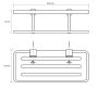 Bemeta Cytro fali szappantartó 250x75x110 mm, króm 146208406