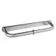 Bemeta Neo dupla WC papír tartó 320x30x90 mm, matt inox 146212245