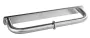 Bemeta Neo dupla WC papír tartó 320x30x90 mm, matt inox 146212245