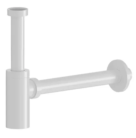 Sapho Bruckner mosdószifon, 5/4", fehér kivitelben