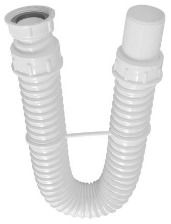 Sapho Bruckner flexibilis mosdószifon 50 cm, fehér 151.123.0