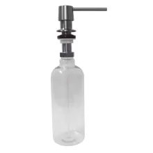   Bemeta Hotel beépíthető szappan / mosogatószer adagoló 1100 ml felültöltős, csiszolt 152109143