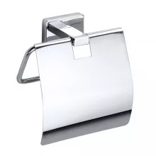   Bemeta Niki fali WC papírtartó fedéllel 117x140x49 mm, króm 153112012