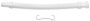 Sapho Bruckner Flexy bekötőcső 40 mm, fehér 155.183.0