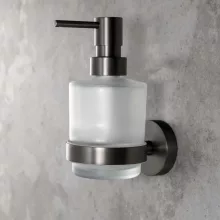   Bemeta Graphit fali szappanadagoló 200 ml, matt grafit 156109102