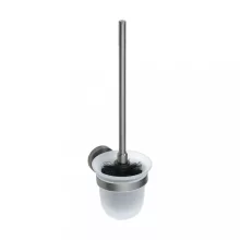   Bemeta Graphit fali WC-kefetartó 95x360x140 mm, matt grafit 156113017