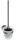Bemeta Graphit fali WC-kefetartó 95x360x140 mm, matt grafit 156113017
