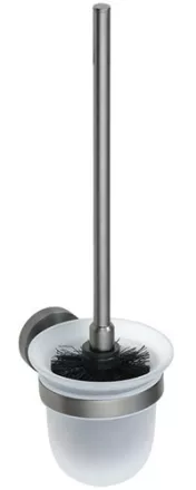 Bemeta Graphit fali WC-kefetartó 95x360x140 mm, matt grafit 156113017