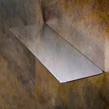   Bemeta Organic fali fém piperepolc 300x22x110 mm, króm 157102371