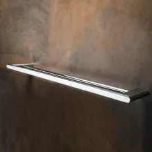   Bemeta Organic fali dupla törölközőtartó 640x20x124 mm, króm 157104051