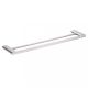 Bemeta Organic fali dupla törölközőtartó 640x20x124 mm, króm 157104051