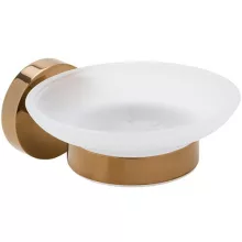   Bemeta Coral fali szappantartó 110x55x129 mm, fényes kávé arany 158108042