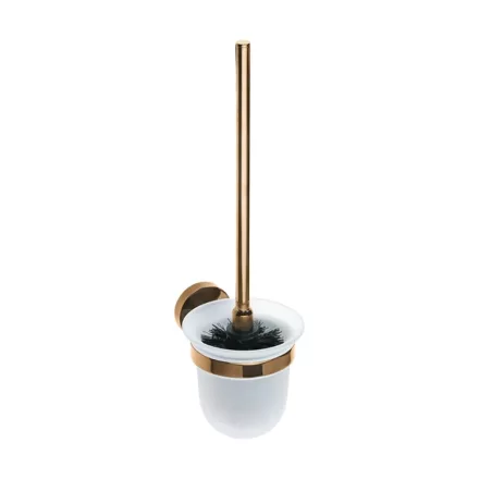 Bemeta Coral fali WC kefetartó 95x370x140 mm, fényes kávé arany 158113017