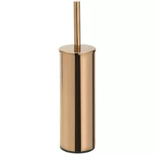   Bemeta Coral fali vagy álló WC-kefetartó 95x380x105 mm, fényes kávé arany 158313067