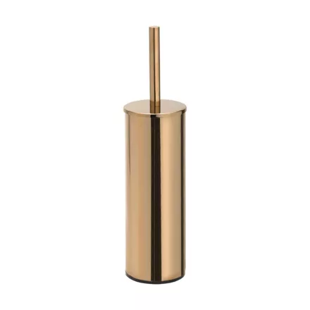 Bemeta Coral fali vagy álló WC-kefetartó 95x380x105 mm, fényes kávé arany 158313067