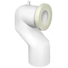   Sapho Bruckner WC lefolyó 110 mm, 90 fokos, fehér 159.316.0