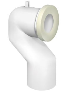   Sapho Bruckner WC lefolyó 110 mm, 90 fokos, fehér 159.316.0