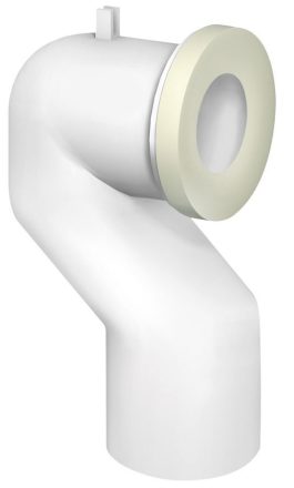Sapho Bruckner WC lefolyó 110 mm, 90 fokos, fehér 159.316.0