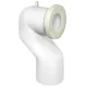 Sapho Bruckner WC lefolyó 110 mm, 90 fokos, fehér 159.316.0