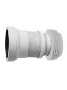 Sapho Bruckner flexibilis WC bekötőcső 21-33 cm, fehér 159.324.0