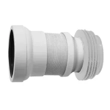   Sapho Bruckner flexibilis WC bekötőcső 21-33 cm, fehér 159.324.0