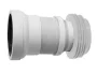 Sapho Bruckner flexibilis WC bekötőcső 21-33 cm, fehér 159.324.0